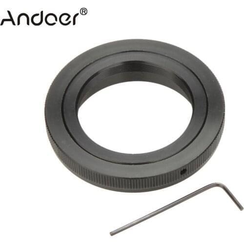 Andoer T2/T Telephoto Mirror Lens Adapter Ring for Canon EOS Cameras