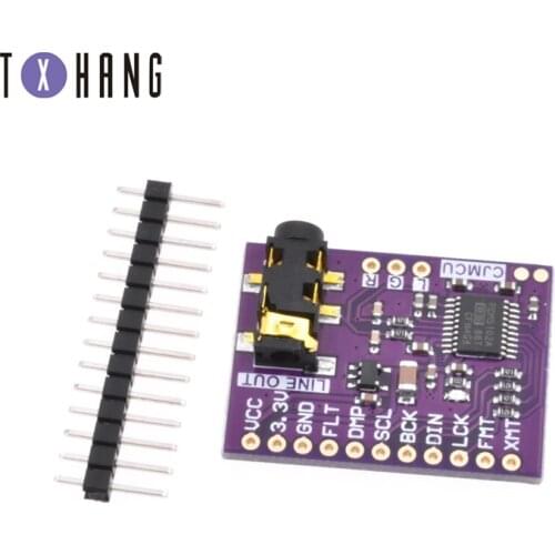PCM5102A DAC Decoder I2S 32bit Player Module ES9023 PCM1794 Raspberry Pi diy electronics