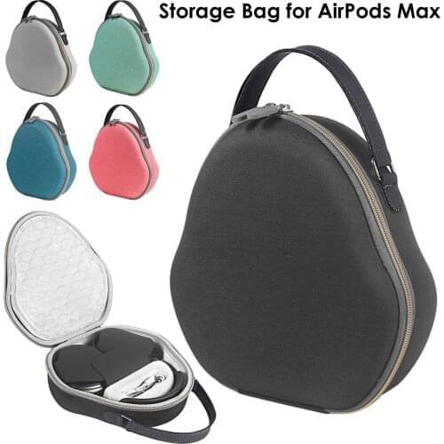 Headphone Travel Carrying Bag EVA Hard Case With Earpad Silicone Covers For AirPod Max Earphone Storage Box Dropship Wholesale