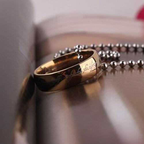 Polished Plating Fashionable Rings Fashion Jewelry Stainless Steel Ring Mens Ring Different Colors For Choose Gold Silver Blue