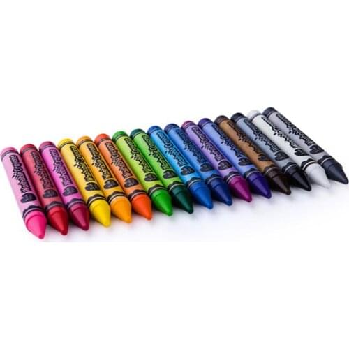 16-color Washable crayon set Safe and non-toxic crayons for children