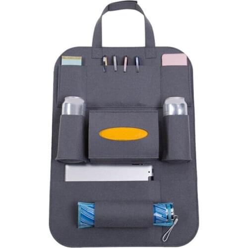 Car Seat Back Organizer Multi-Pocket Storage Bag Tablet Holder Automobiles Interior Accessory