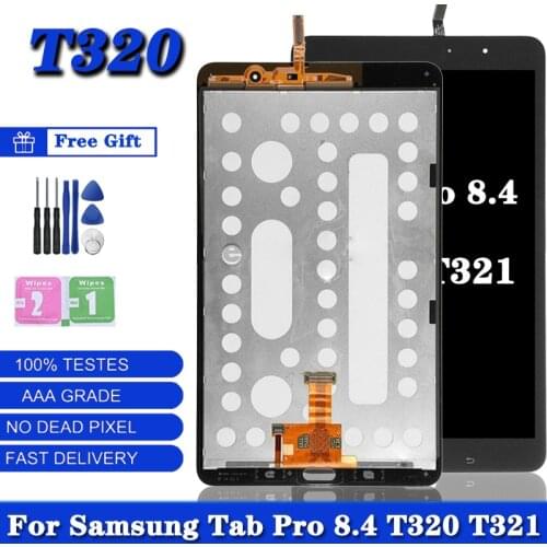 Original LCD For Samsung Galaxy Tab Pro T320 T321/T325 LCD SM-T320 Wlan LCD Display Touch Screen Digitizer Assembly