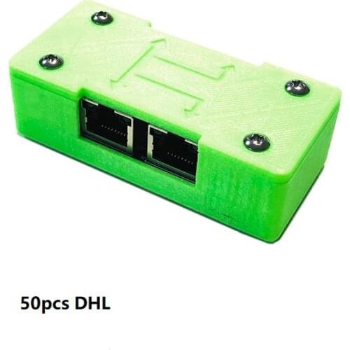 Passive Ethernet Tap Throwing Star LAN Tap Network Packet Capture Mod Replica Monitoring Ethernet Communication 50pcs