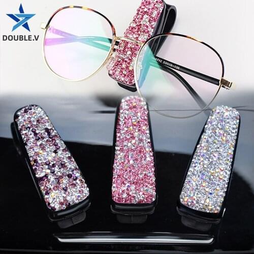 Portable Auto Glasses holder Glasses case Points holder in car Sunglasses holder Sleep Estuche lentes for bmw f11 qm6 kadjar vw