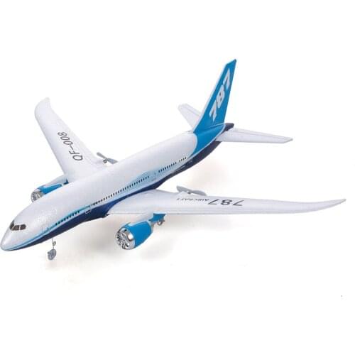 QF008 787 Airplane Miniature Model RC Plane 3CH 2.4G Remote Control EPP Airplane RTF RC Toy