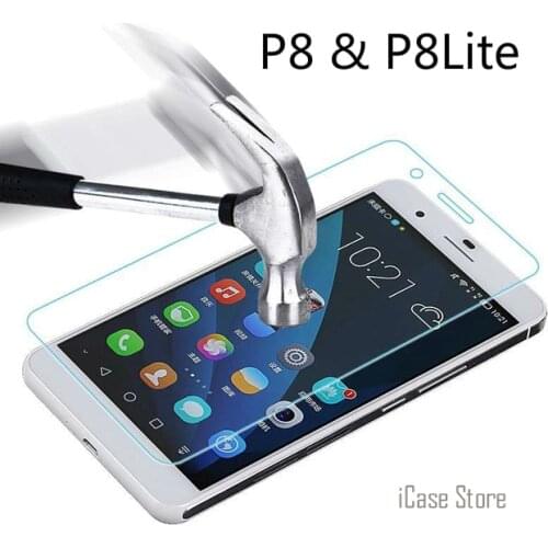 9H Tempered Glass Explosion-proof Screen Protector for Huawei P8 / P8 Lite P8lite Original Good Quality HD Protective Film