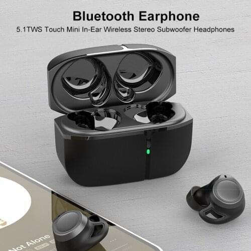 Bluetooth 5.1 Earphone TWS Headsets Smart Touch Mini In-ear Wireless Stereo Subwoofer Headset Earphones