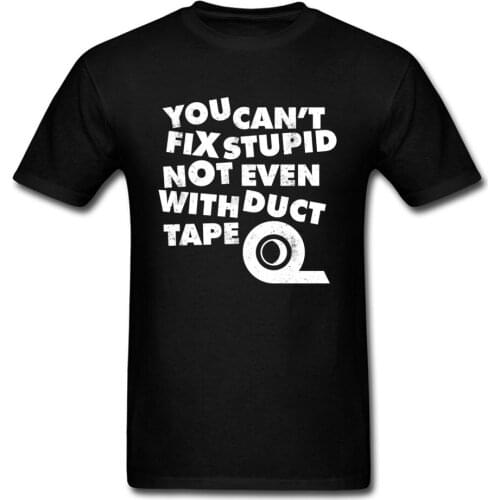 Unique Customized Men Tshirts Summer Autumn Short Sleeve Round Collar 100% Cotton Tops Tees Funny T Shirt Quotes Text Casual