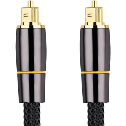 Optical Fiber Audio Cable Connector Optical Fiber SPDIF Amplifier Audio Optical Audio Cable 1.5M/4.9Ft