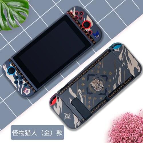 Switch Monster Hunter Alchemy Theme NS Protective Case Game Handle Accessory TPU Protective Case Fall Proof