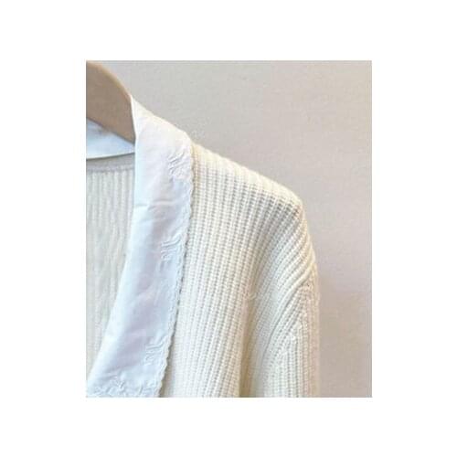 Women Sweater 2021 Spring and Summer Detachable Neckline Short Feminine Knitted Cardigan Jacket