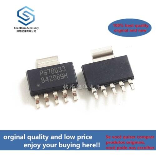 1pcs 100% orginal new TPS78633DCQR PS78633 SOT223-5 ULTRALOW-NOISE, HIGH PSRR, FAST RF 1.5 A LOW-DROPOUT LINEAR REGULAreal photo