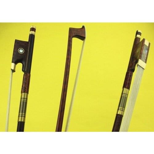 1pc Professional 4/4 snakewood violin bow .violin accessories