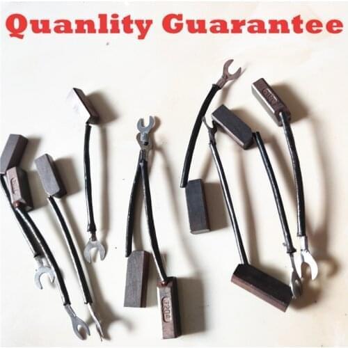 20pcs J204 brush 8x10x25mm Replacement Electric Tool Carbon Brush 8X10X32mm 8X12X32mm 12X12X32mm 12X12X40mm