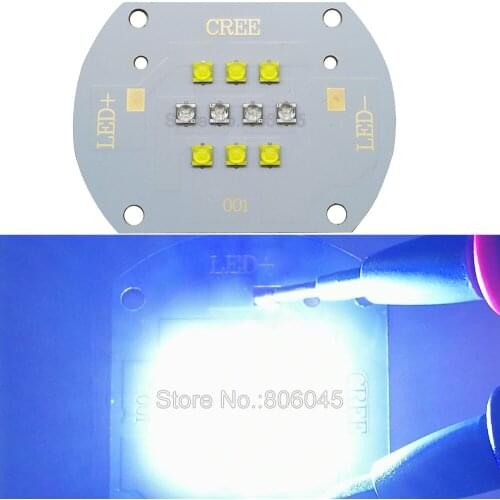 50W Cree XTE LED XT-E White(6pcs) + Royal Blue(4pcs) LED Light lamp For Coral/Tank Tank/Aquarium