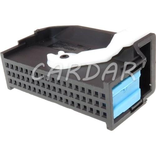 1 Set 54 Pin 4E0 972 144 Automotive Connector With Terminal 4E0972144 ECU For Volkswagen Audi BMW Bluetooth Plug A6 A4 A8 C6 8k