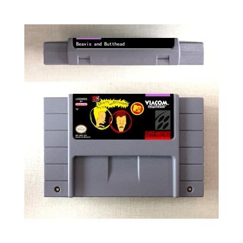 Beavis and Butthead - Action Game Card US Version English Language