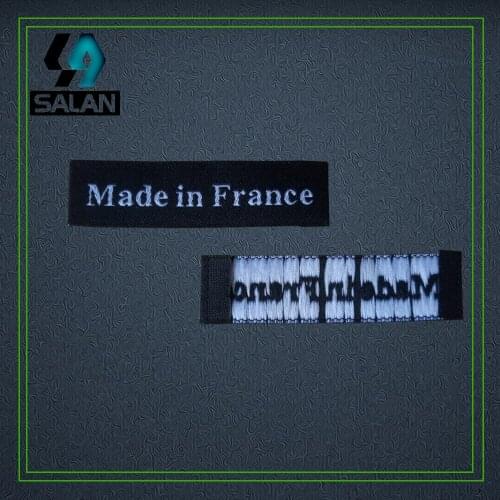 Free shipping stock 100pcs/lot handmade labels for clothing made in italy france hand work tags