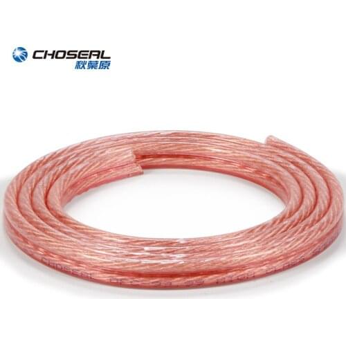 CHOSEAL Professional OFC Audio Speaker Cable Line for Audio Stereo Amplifier Surround Sound Car Engineering Speaker