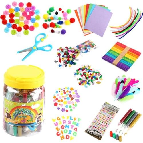 Children Educational DIY Toys Handmade Art Craft Creativity Devoloping Toys kids gifts Educational toys 14pcs/set