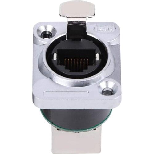 RJ45 Interface Waterproof Socket Connection, Aviation Plugs Fire-Retardant Insulation Material