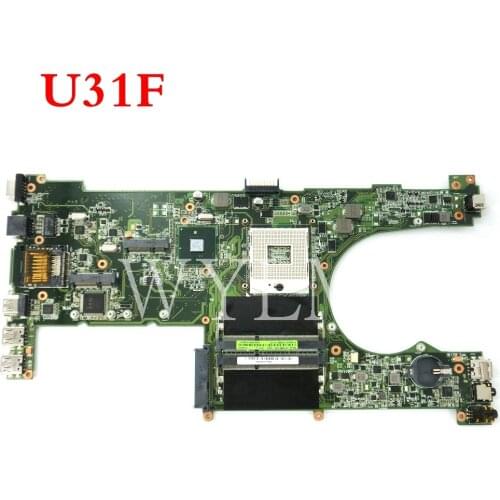 U31F HM55 mainboard REV 2.0 60-N19MB1000-D08 For ASUS U31 U31F Laptop motherboard MAIN BOARD 100% Working