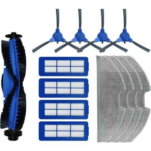 Main Brush Filter Vacuum Cleaner Side Brushes Filters Mop Cloth Rag for G10 G30 Vacuum Cleaner Accessories