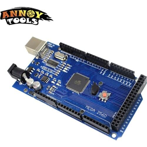 High Quality Mega 2560 R3 Mega2560 REV3 (ATmega2560-16AU CH340G) Board with USB Cable Compatible for Arduino
