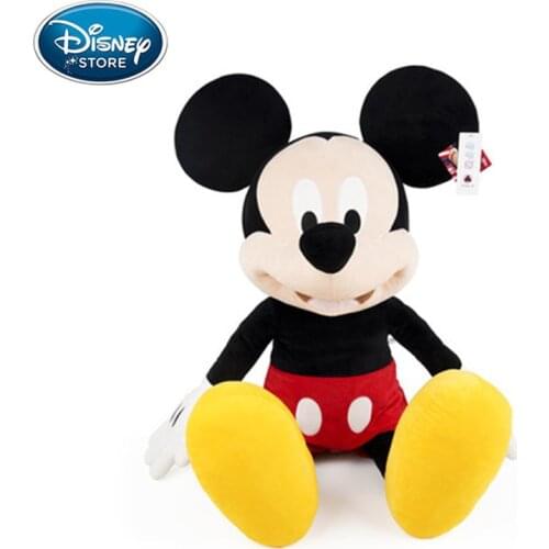 30/46/80cm Disney Plush Toys Mickey Mouse Minnie Cute Animal Stuffed Dolls PP Cotton Hot Toys Birthday Christmas Gift for Kids