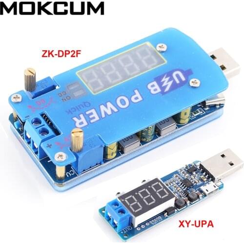 DC-DC 15W Adjustable USB Step Up Down Power Supply Module Fast-Charger CVCC Buck Boost Voltage Converter