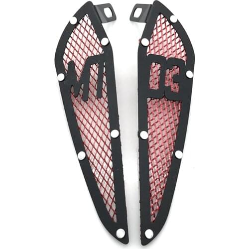 Motorcycle Fuel Tank Air Intake Mesh Inlet Decorative Guard Cover for YAMAHA MT03 MT-03 2020 2021