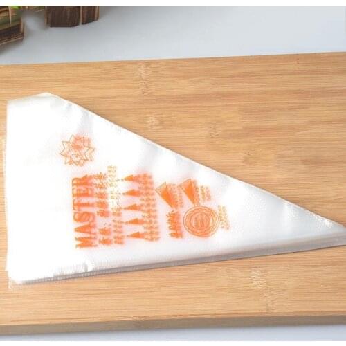 100pcs Pastry Bags S/M/L Size Disposable Piping Icing Bag DIY Fondant Cake Cupcake Decorating Bags Pastry Tips Bakeware Tools