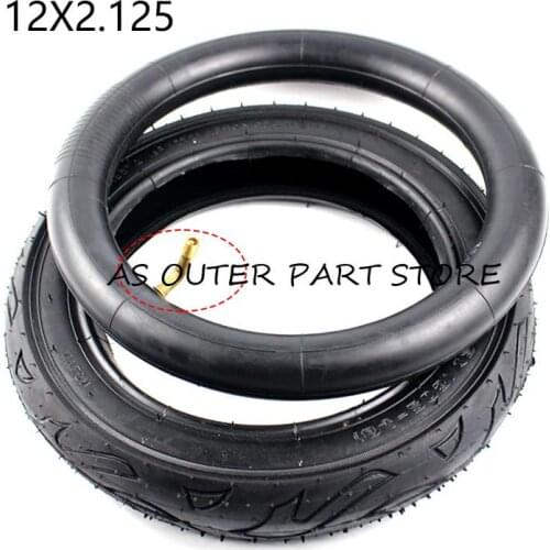 12x2.125 tyre Inner and Outre tire for High Quality Bike Stroller Urban Electric Scoote Tire Set
