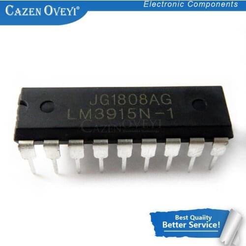 5pcs/lot LM3915N-1 DIP18 LM3915-1 DIP LM3915N LM3915 DIP-18 In Stock