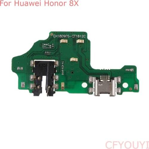 50pcs/lot For Huawei Honor 8X USB Charger Dock Connector Charging Port Flex Cable Replacement