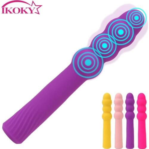 Anal Beads Vibrator Clitoris Stimulator 9 Speed G Spot Dildo Vibrator Thread Massager Sex Products
