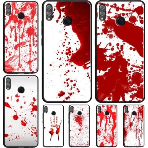 Bloody Blood Hand Case For Huawei Nova 5T Y6 Y7 Y9 2019 Honor 20 Pro 9 10 Lite 10i 7X 8X 9X 7A 8A 8C V20