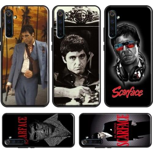 Scarface Tony Montana Film Phone Case For OPPO Realme GT C3 C11 C15 Q3 6 7 8 Pro Coque For OnePlus 9 Pro 7T 8T Nord