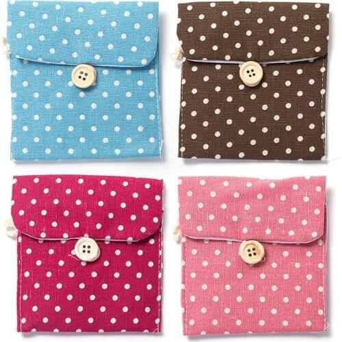 Girl Sanitary Cotton Girl Cotton Diaper Sanitary Napkin Package Bag Storage Sanitary Napkin Sanitary Pad Package Bag Organizer