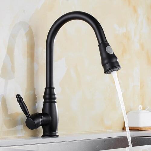 Kitchen Mixer Brushed Nickel Kitchen Faucet Deck Mount Kitchen Sink Faucet Mixer Cold Hot Water Torneira Cozinha Rotate N22-145