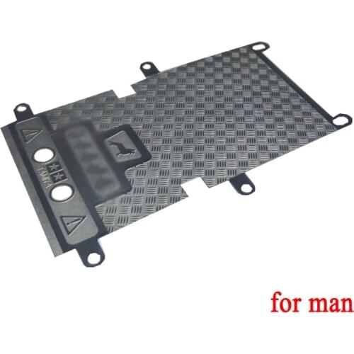Metal Skid Plate Decorative Board for 1/14 Tamiya RC Truck Car MAN TGX 56325 Diy