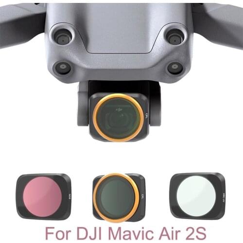 For DJI Mavic Air 2S CPL UV ND8 ND16 ND32 ND64PL/ ND Lens Filters Set Professional Filter Kit Air 2S