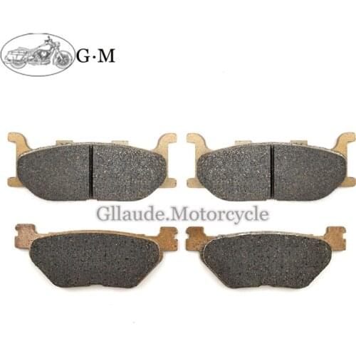 Motorcycle Front / Rear Brake Pads For YAMAHA TMAX500 T-Max500 XP500 2001-2003 SCR950 Scramber XVS950 V-STAR/Midnight Star/BOLT