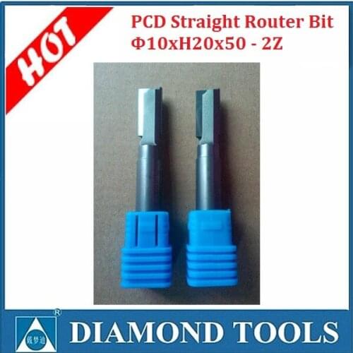 Straight router bit diamond router bits 2 flute PCD router bit