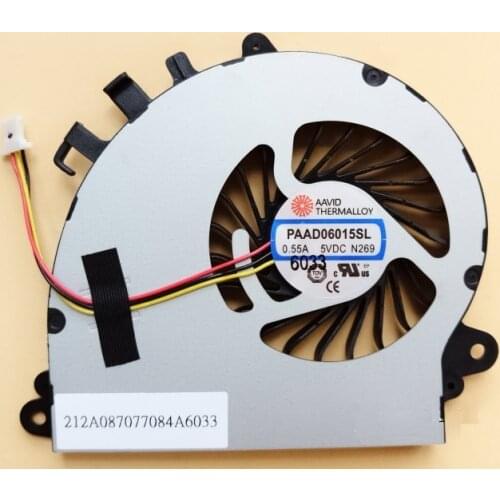SSEA New CPU Cooling Fan for MSI GS70 GS72 MS-1771 MS-1773 CPU Fan PAAD06015SL N269