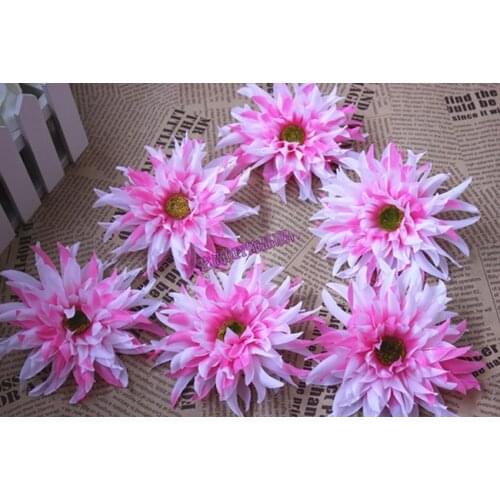 20PCS,13CM Large Fabric Artificial Silk Chrysanthemum Heads,DIY For Hats,Hair Brooch Accessories.Wedding Decoration Centerpieces