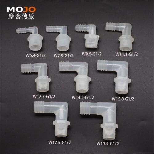 2020 Free shipping MJ-W11.1-G1/2(100PCS) Elbow male thread nipple connector