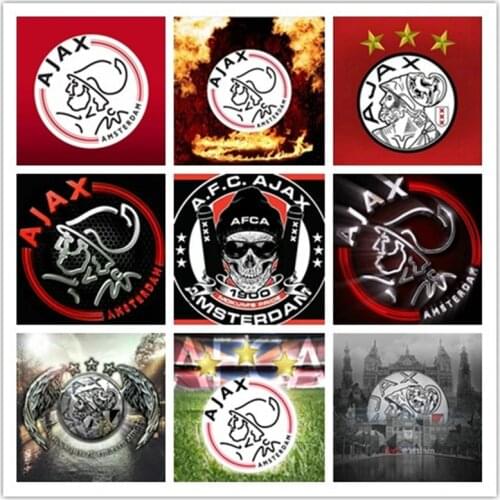 TOUOILP New 5D Ajax logo diy Diamond Painting Cross Stitch Scenery Full Mosaic Square&round Drill Diamond Embroidery Home Decor