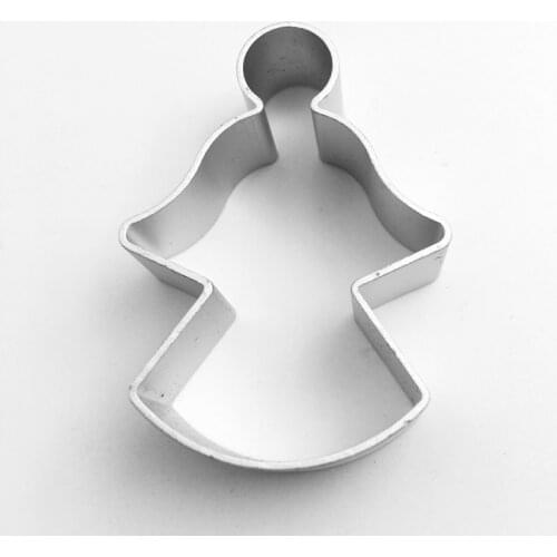 Free Shipping Angel Shaped Aluminium Alloy Cookie Cutter Mold Form To Bake Sugarcraft Cake Decorating Tools
